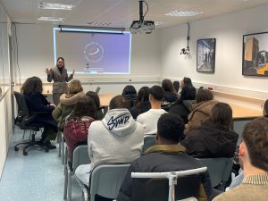 Intervention de Juliette de CUMONT au lycée St John Perse de Pau