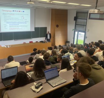 Première intervention à l'ENSGTI de Pau